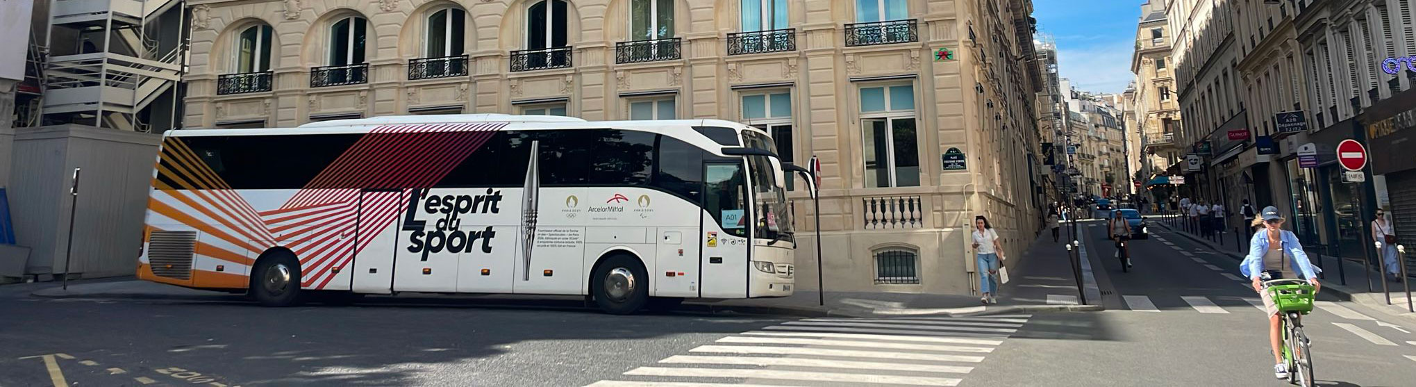 Marquage événementiel de bus